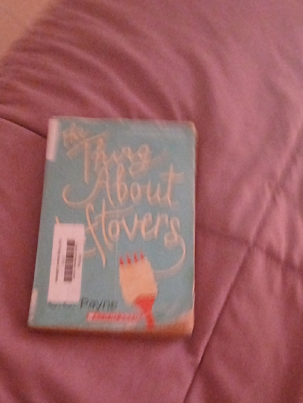 Blue 'Things About Flowers' Decorative Book Accent